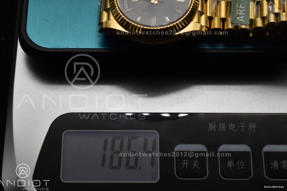 President Soft Weight) Day 40 YG ARF 656 On Date Dial (Gain 1:1 228238 Crystal Best VR3255 Black Bracelet Edition 1109